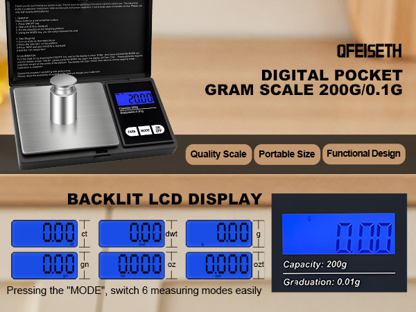 Kitchen electronic scale, food scale