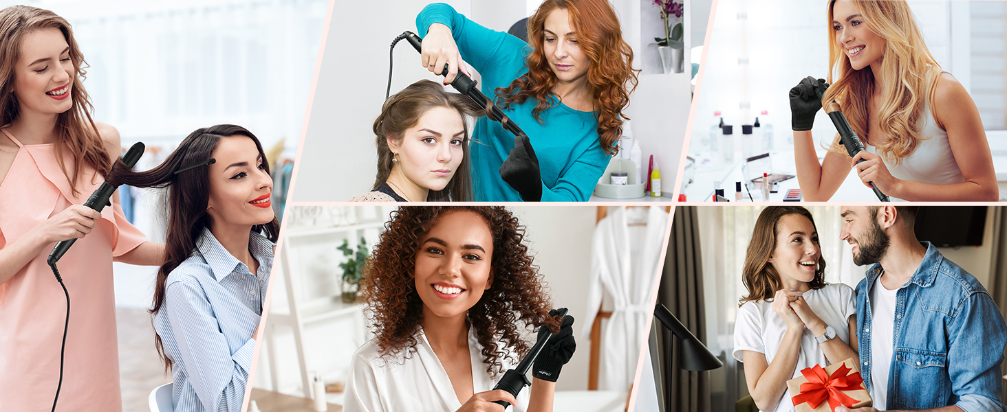 curling iron set