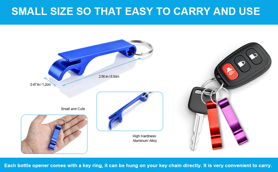 Lightweight,small size beer bottle opener