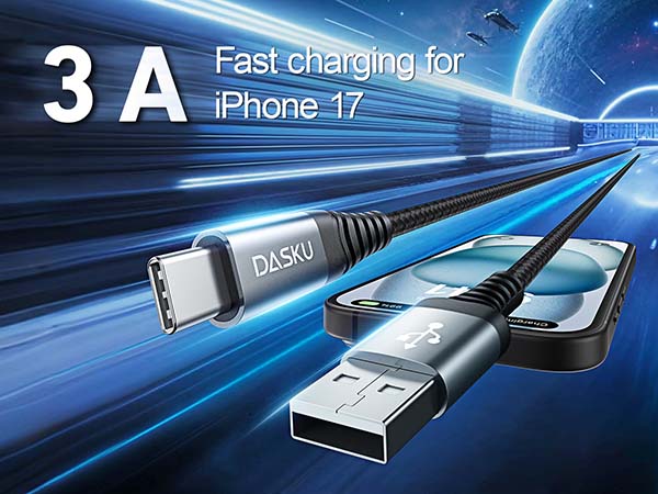 extra long usb c charger cord