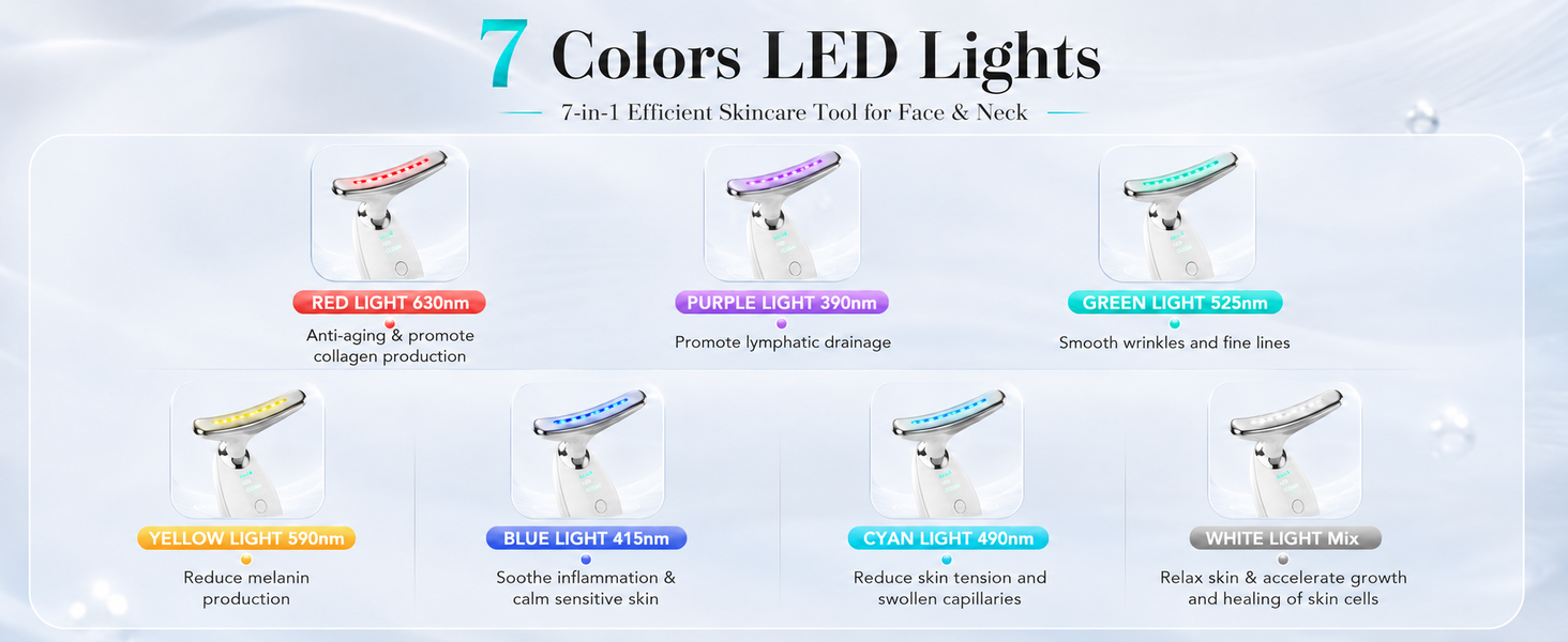 7 in 1 Face Massager Tool
