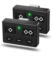 2-Pack for Ghost Controls Gate Opener Remote Automatic Premium 5-Button Transmitter for Model AXS...