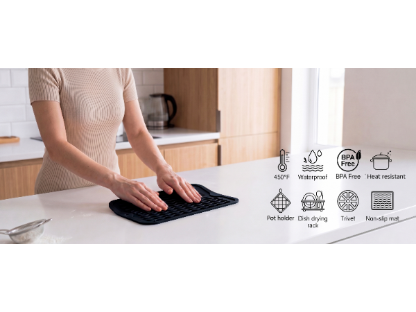 MicoYang silicone dish drying mat
