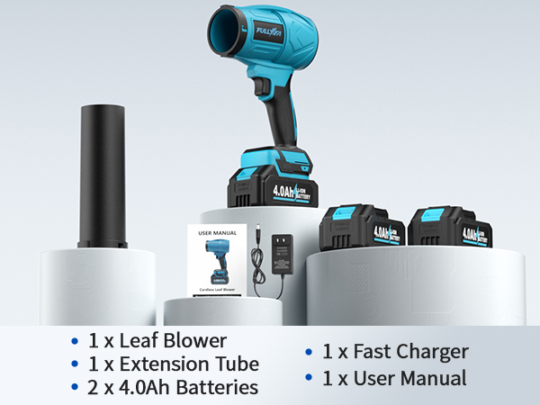 Small Leaf Blowers Cordless for Patio Cleaning, Lawn Care, Blowing Leaves, Dust