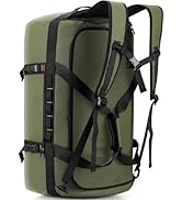 Hulongo 40L/60L/90L Large Waterproof Duffle Bag Backpack for Men, Mens Duffel Backpack Bags for T...