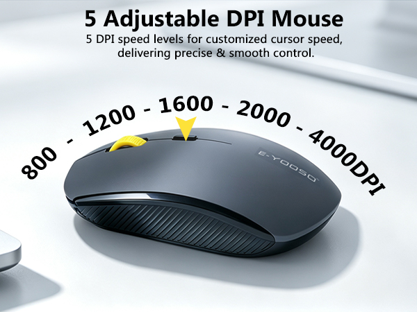 5 Adjustable DPI