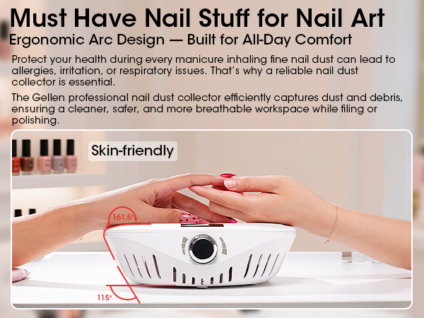 gellen nail dust collector