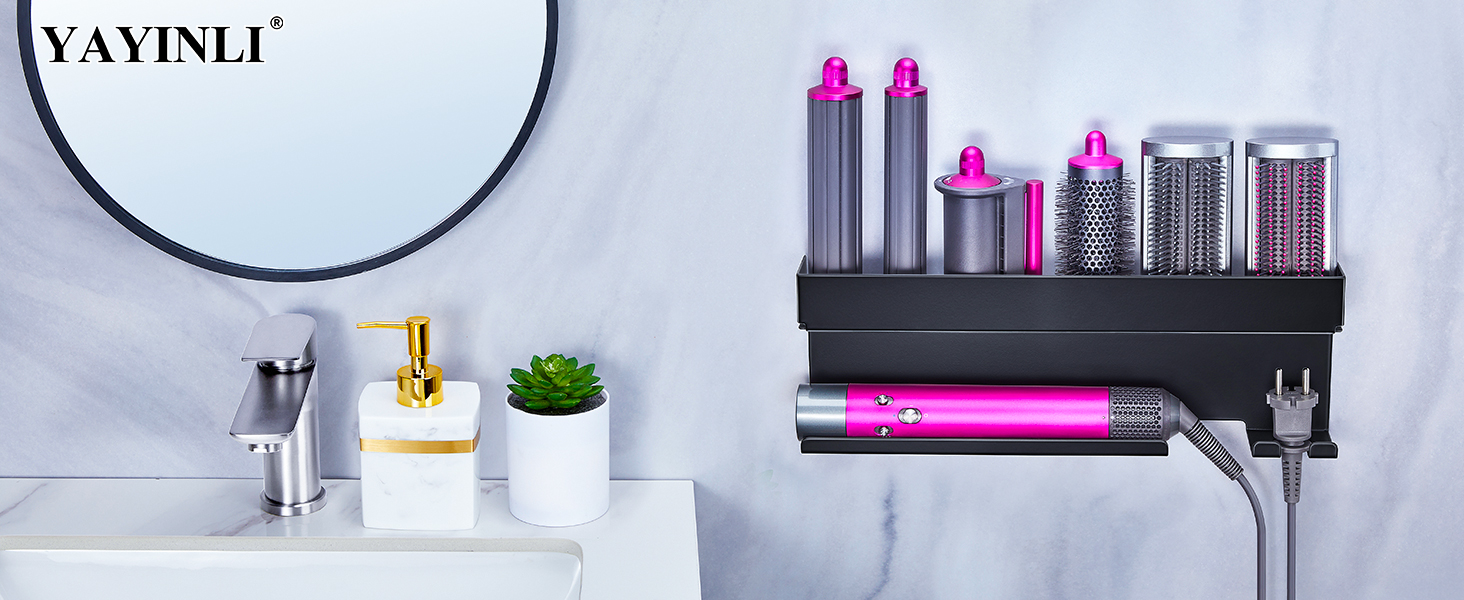 hair dryer holder