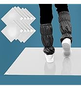 AAwipes 300 Sheets Sticky Mats 18" x 36" (White Adhesive Mats, Case of 10 Mats, 30 Sheets/Mat) Cl...