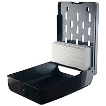 Holds Over 500 Multi-fold, C-fold, Tr-fold, Z-fold Paper Towels