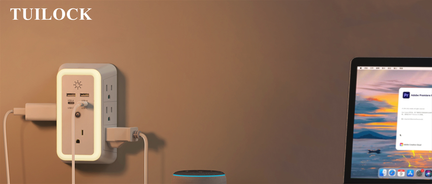 TUILOCK outlet charger
