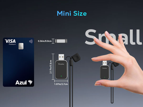 mini car play wireless adapter