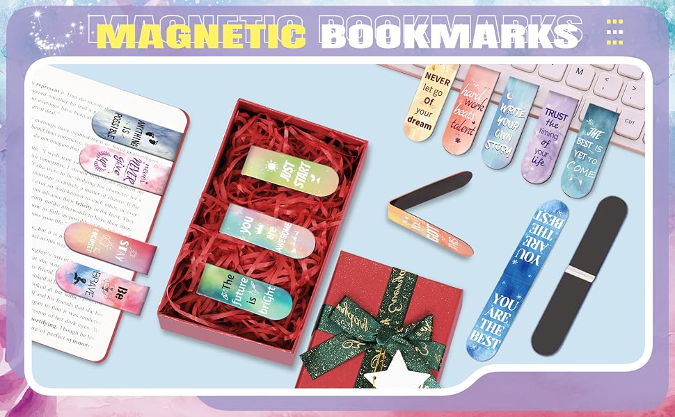 magnetic bookmarks for women bookmarks for kids book markers Inspirational Bookmarks