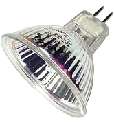 CTKcom MR16 12V 50 Watt Halogen Bulbs(6 Pack) - Bi Pin Wide Beam High Lumens, Precision Halogen R...