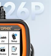AUTOPHIX OM126P+ OBD2 Scanner, Vehicle Code Reader for Check Engine Light, Car Scanner for Automo...