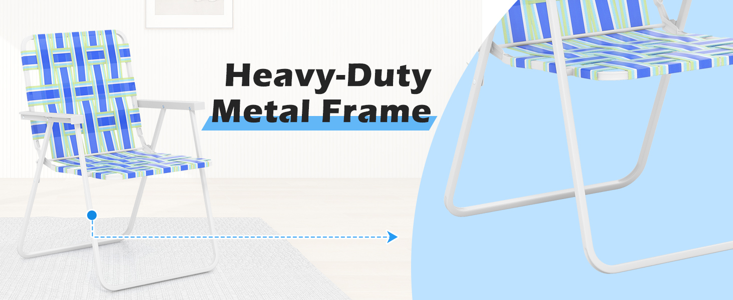 Heavy-Duty Metal Frame