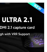 AVerMedia HDMI Capture Card 2.1 for Streaming and Gaming, VRR Support and HDR 4K Capture Card for...