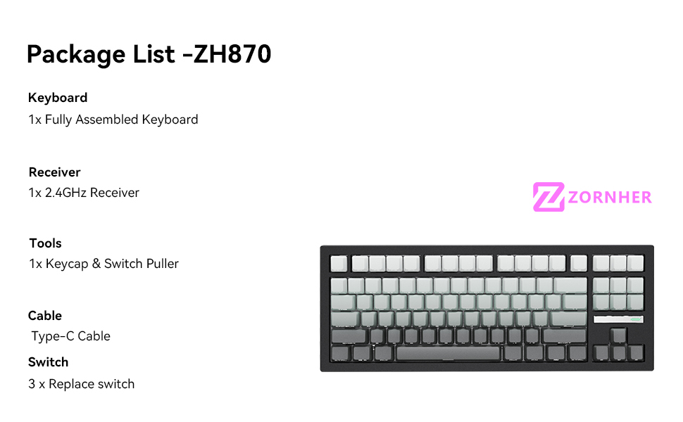 ZORNHER zh870