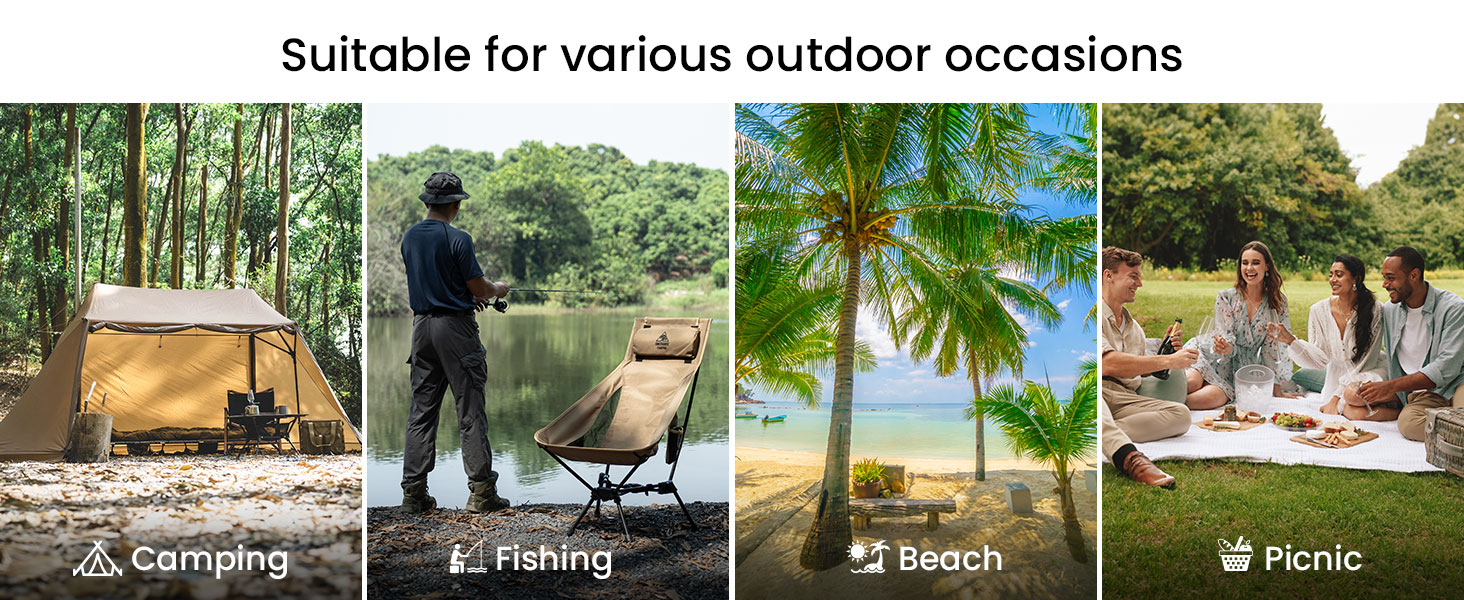 CE-ZDY11 Tigerblade camping chair