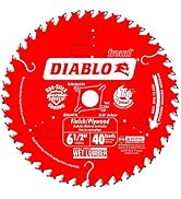 Freud Diablo D0641X Finishing Saw Blade, Multi, 6-1/2' x 40'