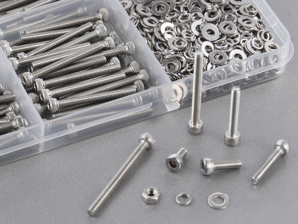 small bolts and nuts