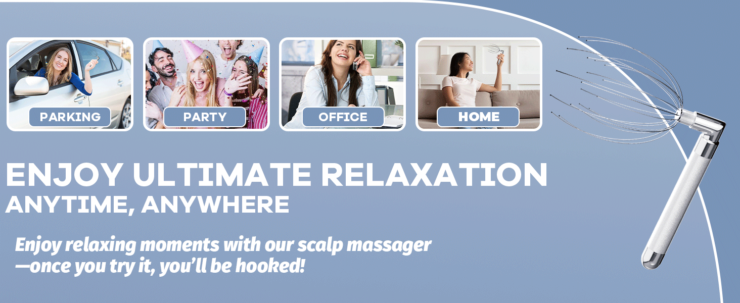 electric head massager