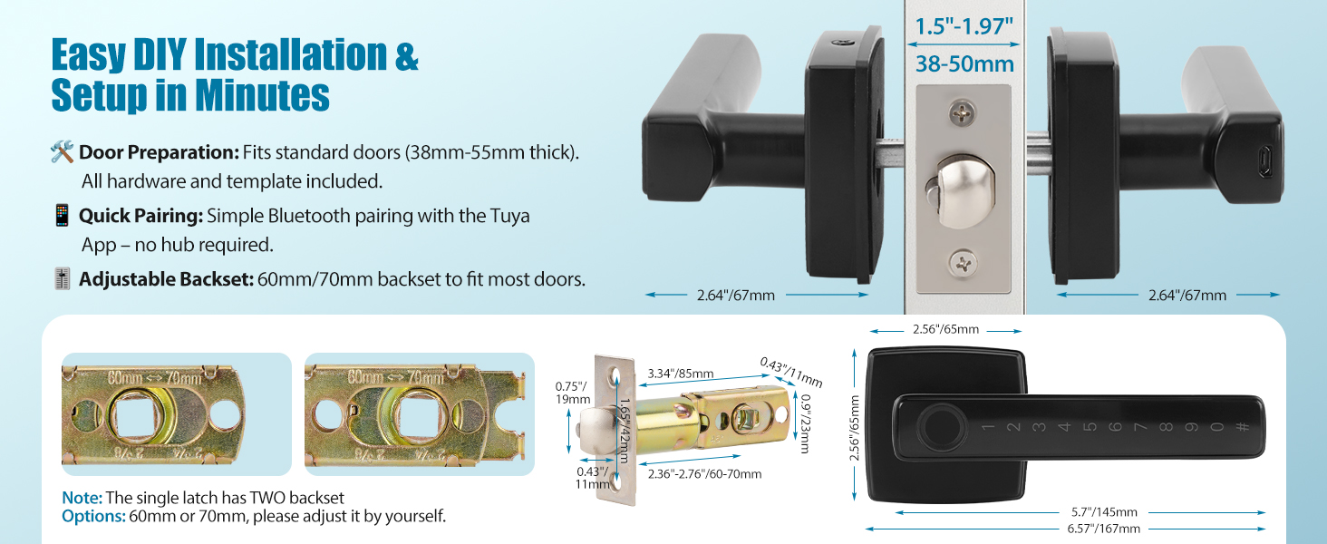fingerprint door knob