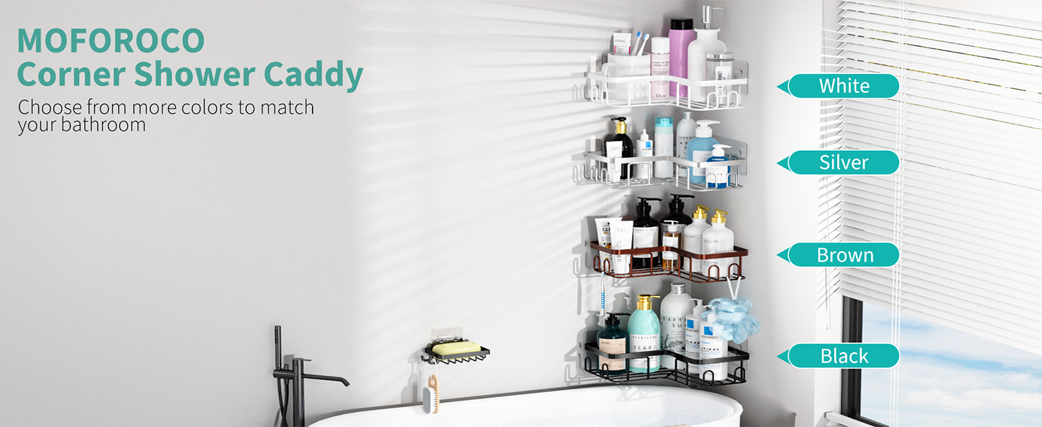corner shower caddy