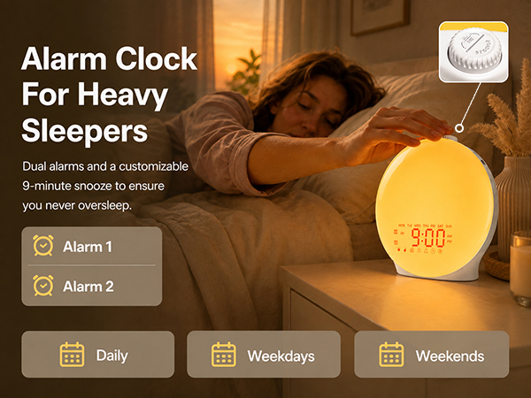 sound machine alarm clock