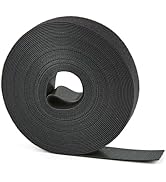 NBTORCH 10 Yards x 3/4 inch Hook and Loop Roll, Reusable Fastening Cable Ties, Multi-Purpose Cabl...