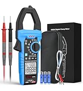 MESTEK Inrush Digital Clamp Meter, TRMS 6000 Counts Multimeter Voltage Tester with VFD &amp; LOZ Mode...