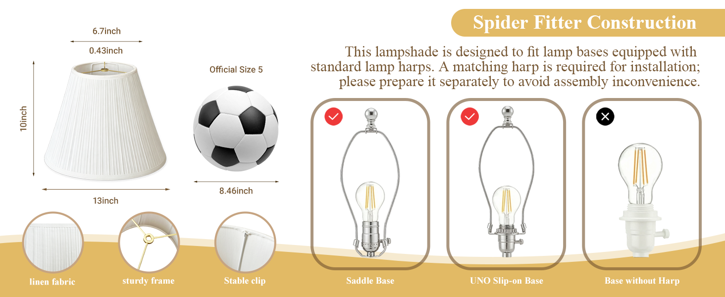 drum lamp shades
