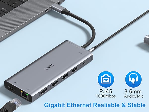 dongle adapter usb c hub usb docking station hub usb c mac docking station