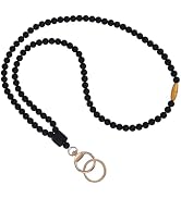 Ornaland Teacher Lanyard for Keys for Women Silicone Bead Lanyards for id Badges Nurse Student Of...