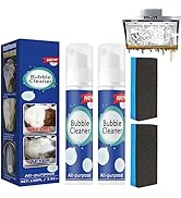 QUAAM 2PCS Bubble Cleaner Foam Spray, Kitchen Clean Bubble Cleaner Foam, Suitable for cleaning po...