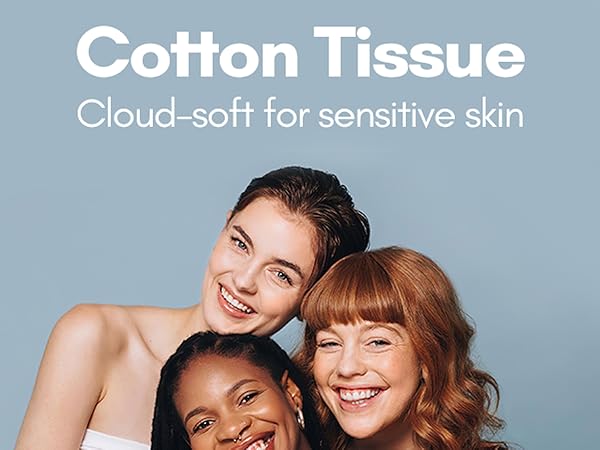 PoeticEHome disposable cotton tissue face towel