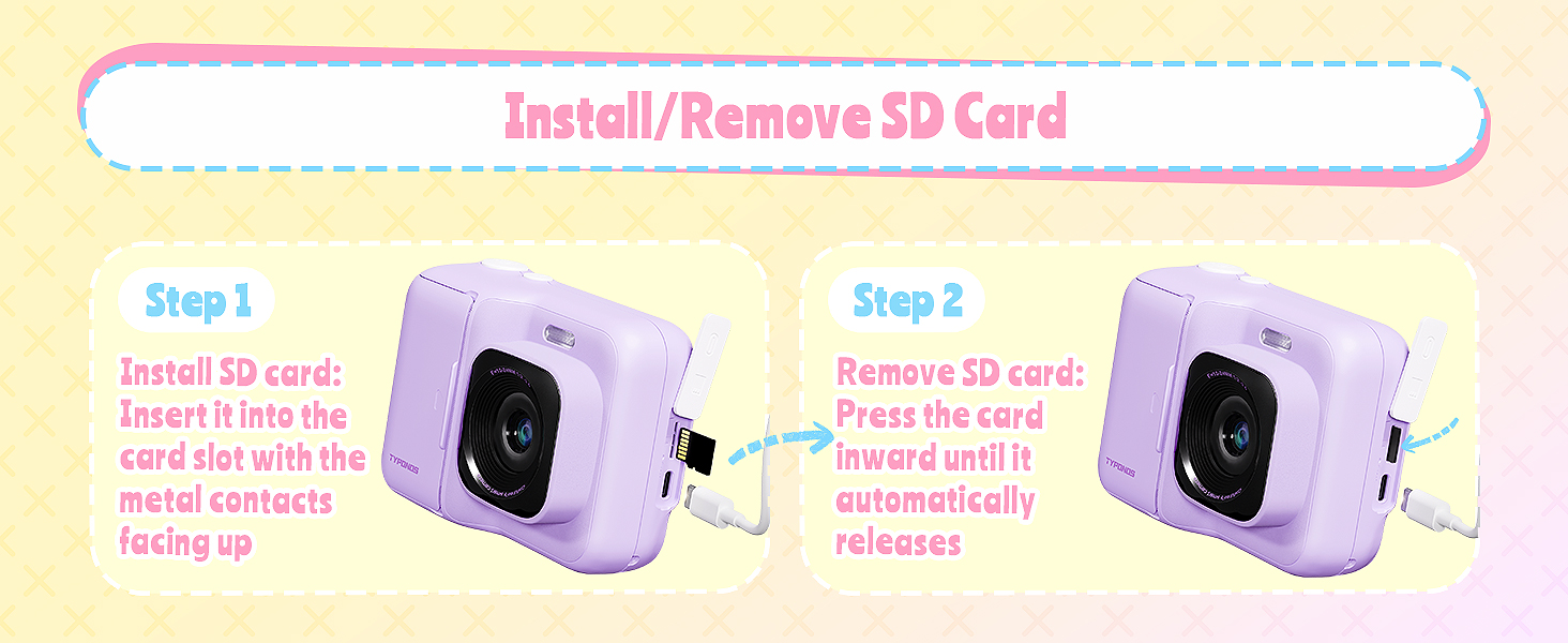 TYPONOS Instant Digital Print Camera