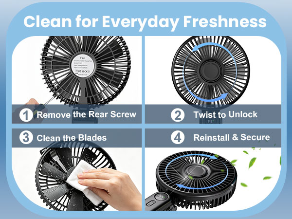 Portable Handheld Fan