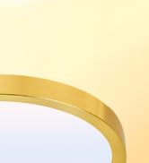 hykolity 12 Inch Selectable CCT LED Round Flat Panel Light, 24W 3000K/4000K/5000K, Edge-Lit Flush...