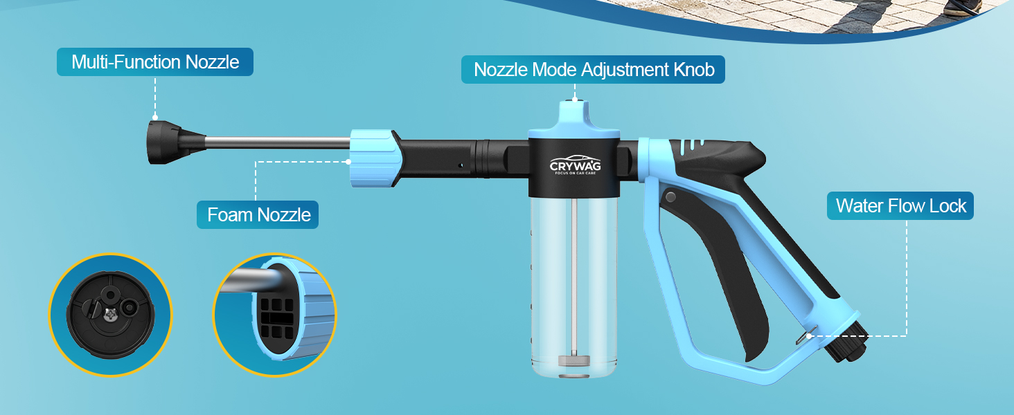 Car Wash Foam Gun