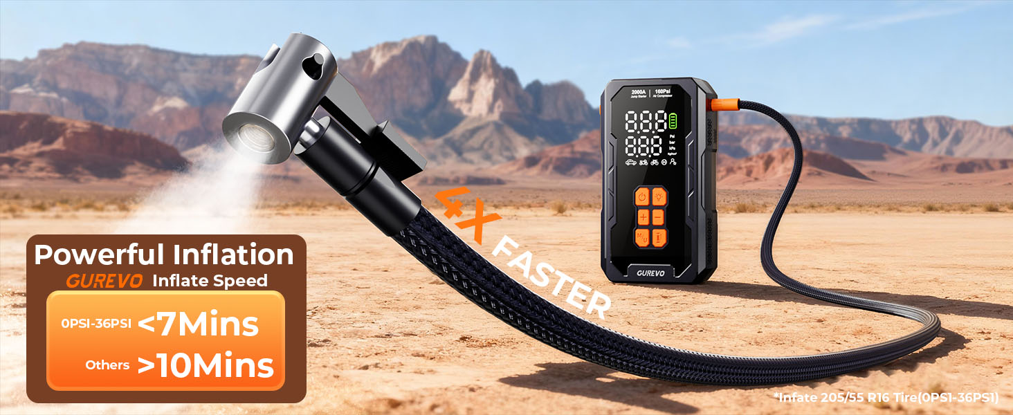 jump starter with air compressor