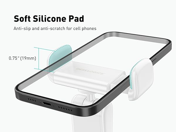 cell phone holder for bed