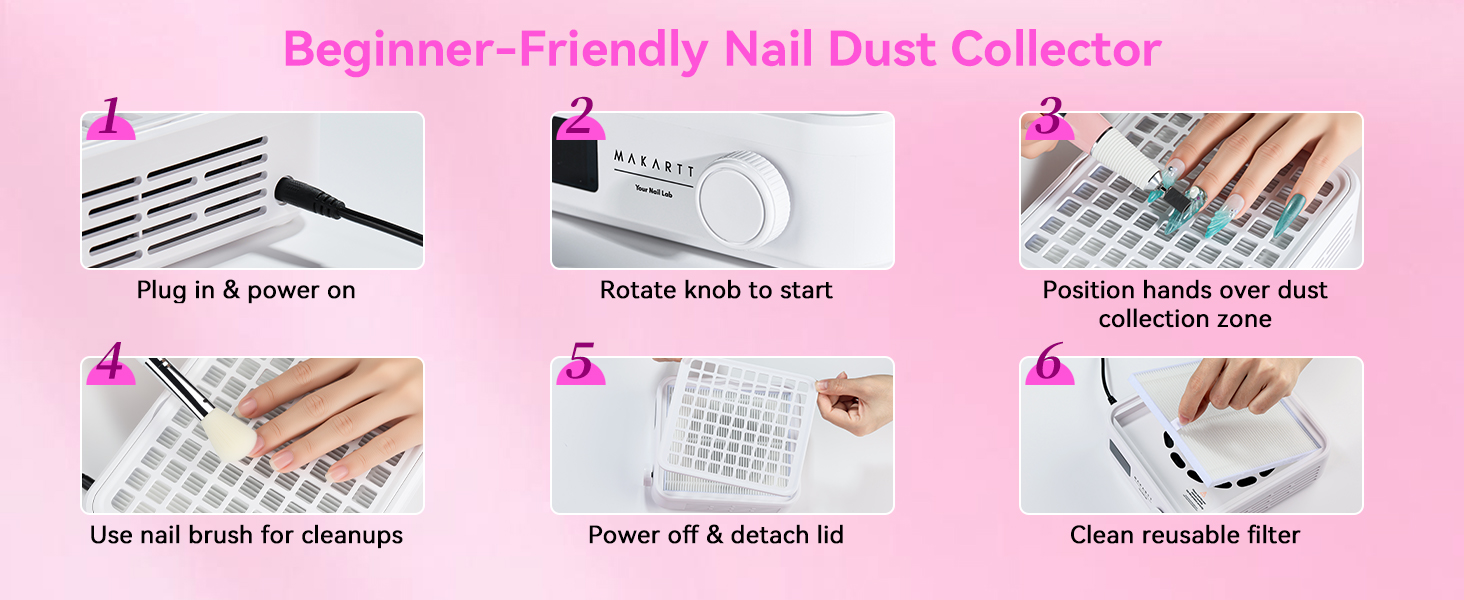 nail dust collector