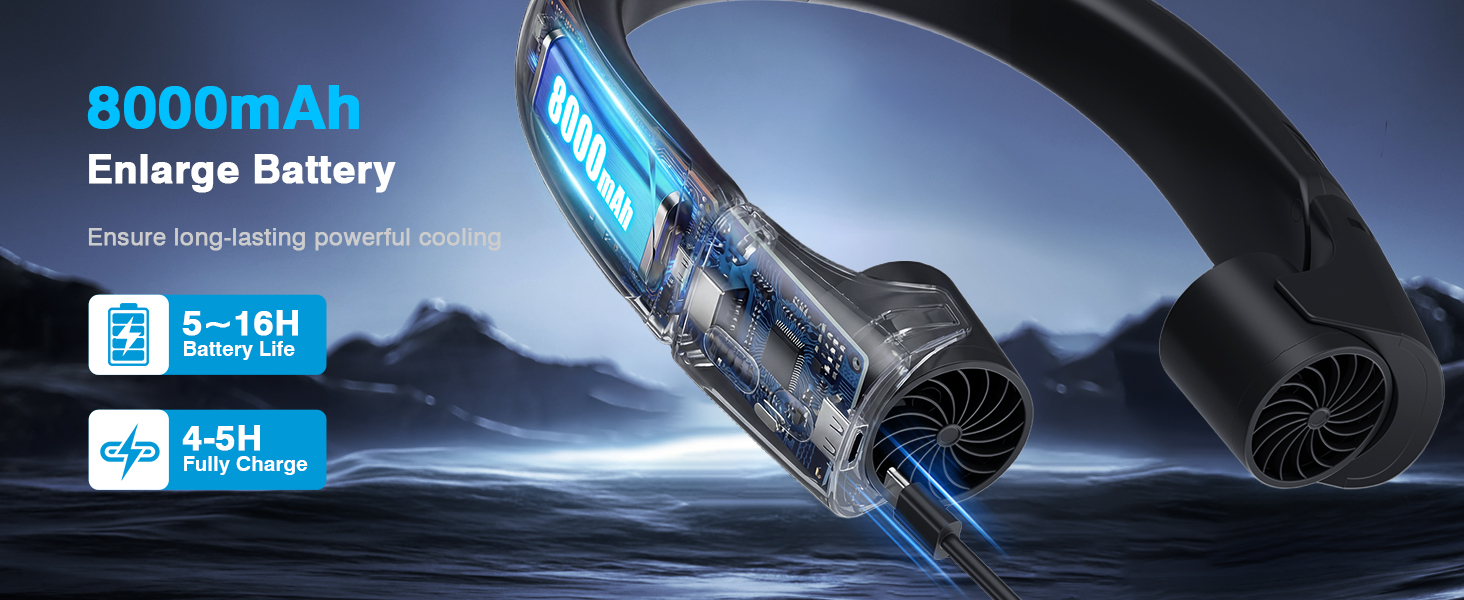 8000mAh Enlarge Battery