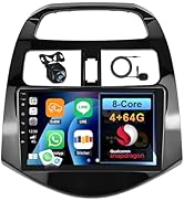 4+64G 8-Core Qualcomm Android 15 Car Stereo for Chevrolet Chevy Spark 2013-2015 with Wireless Car...