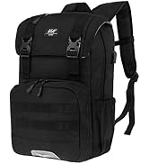 WOLT Laptop Backpack with USB Charging Port Fits Up to 17 Inch Laptop, College Backpack for Men W...