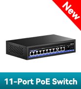 11 port poe switch