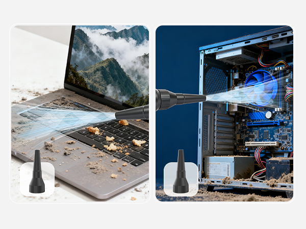 for computer maintenance, workshop cleaning, model building, and outdoor gear preparation