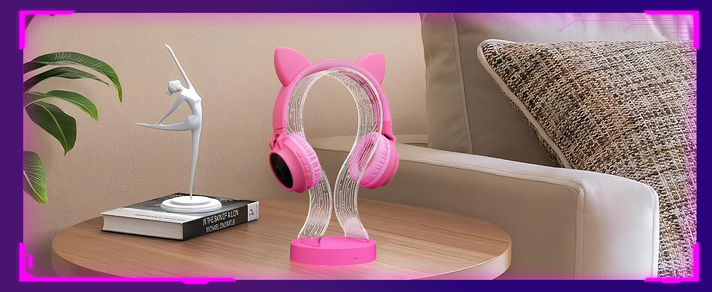 Light Up Headphone Stand
