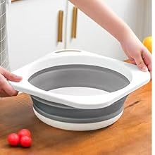 Foldable multi-purpose kitchen wash basin